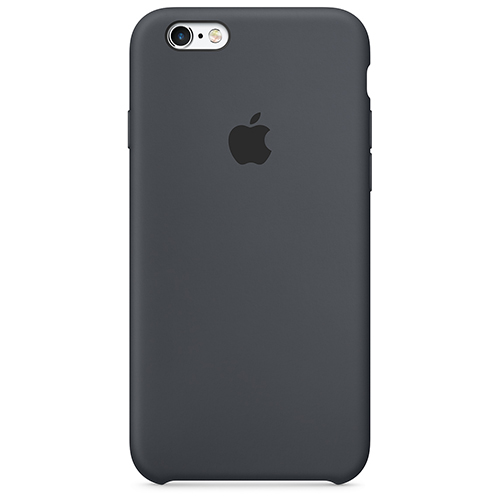 Funda Apple de silicona para iPhone 6s, 6 Plus - Gris carbón - Tienda Apple Argentina